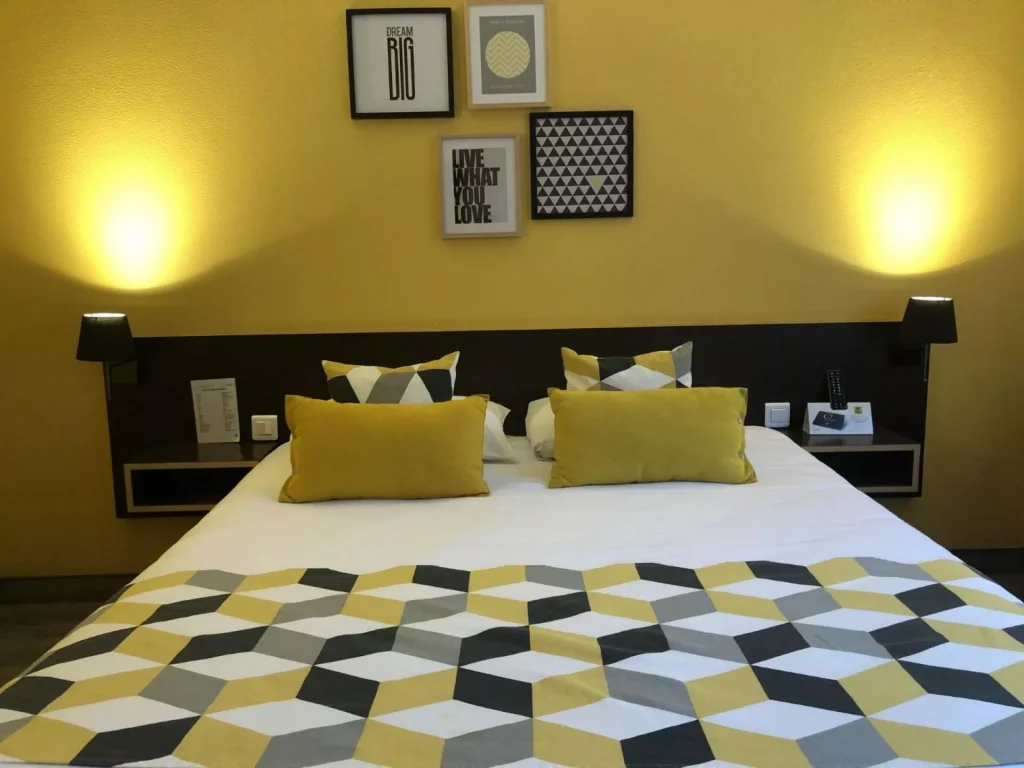 Chambre twin — hébergement à Tarare, Beaujolais Vert