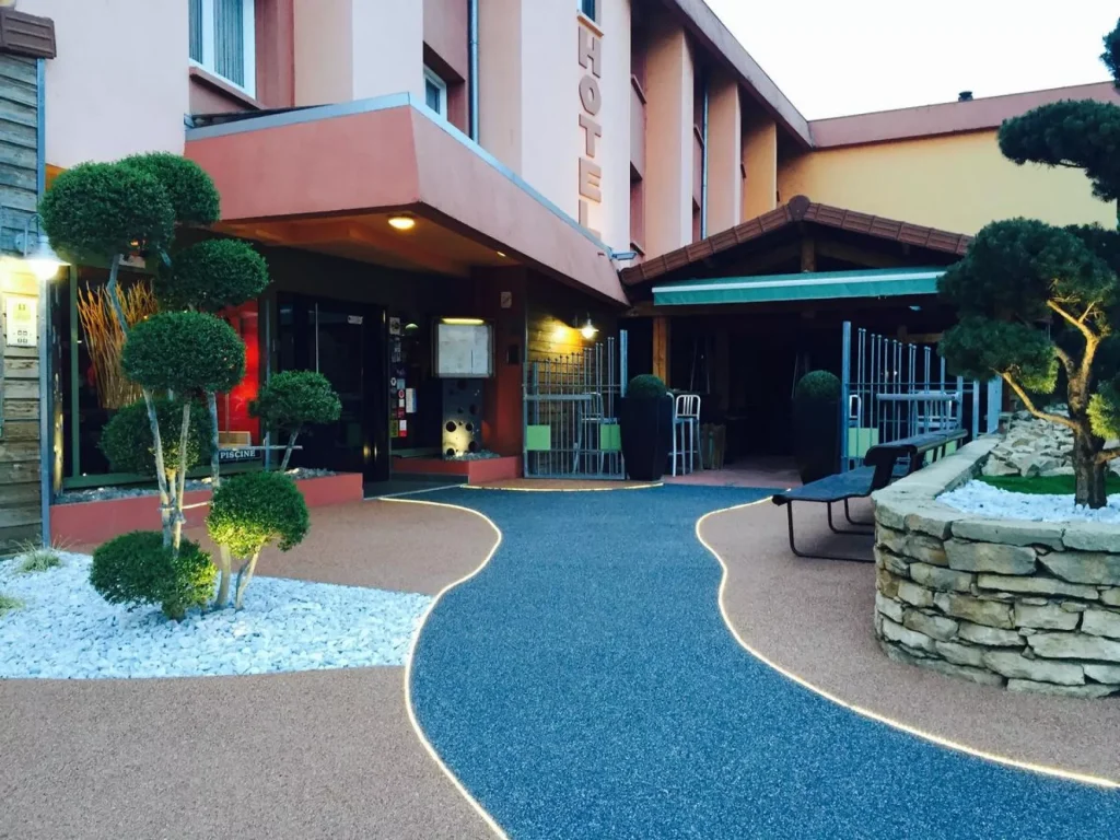 Entrée de l'hôtel